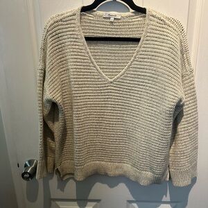 Madewell Rainbow Seville Sweater Pullover Marled Small Knit